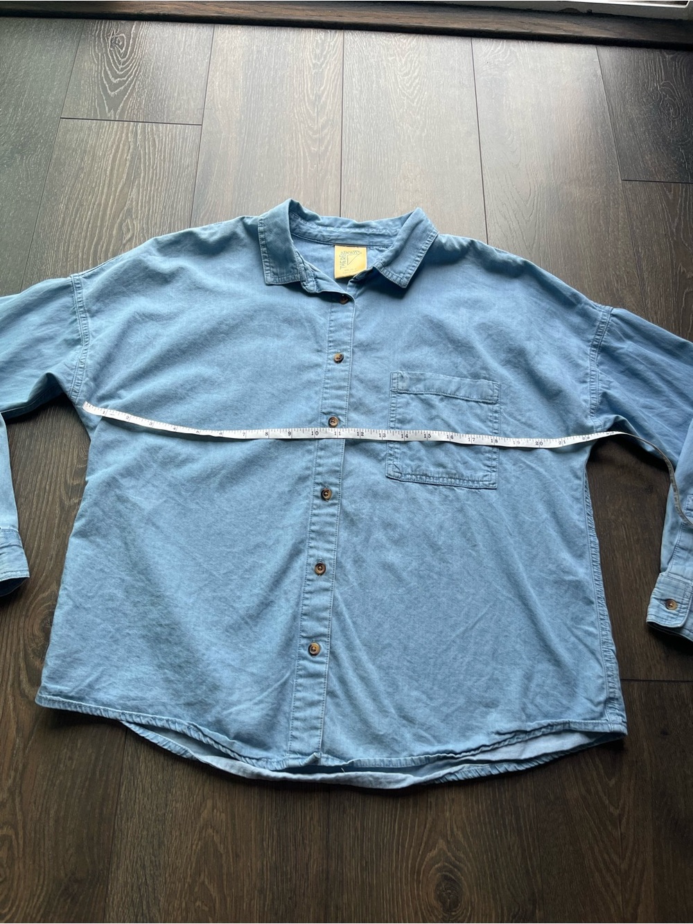 Thereabouts Denim Button-Up Shirt - Picture 6 of 13